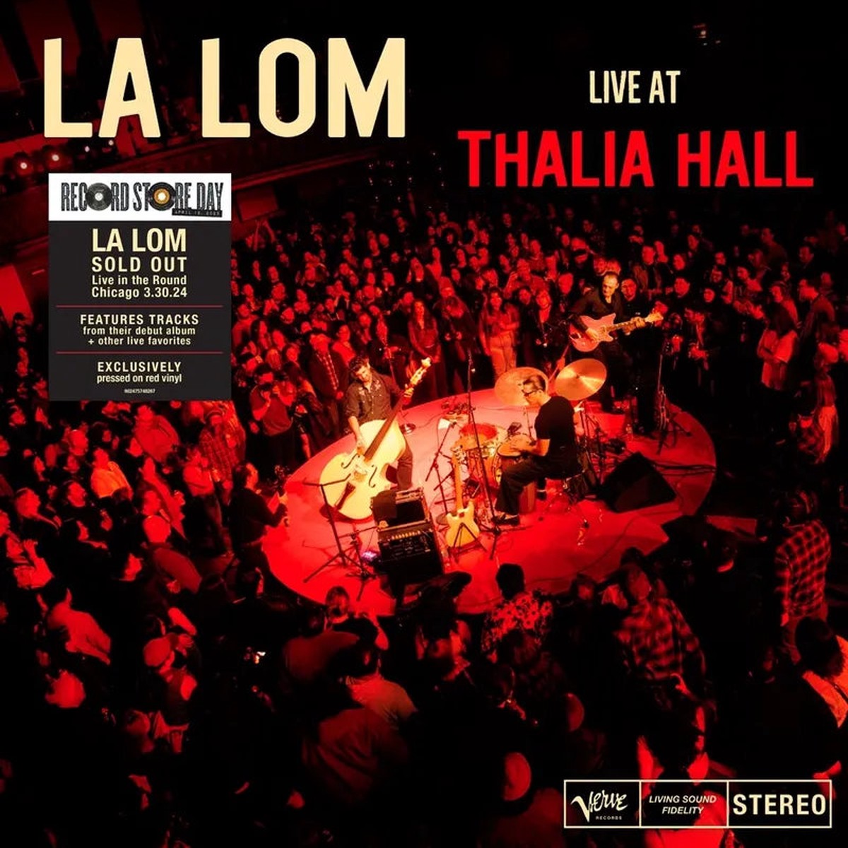 LA LOM - Live At Thalia Hall Translucent Red Vinyl