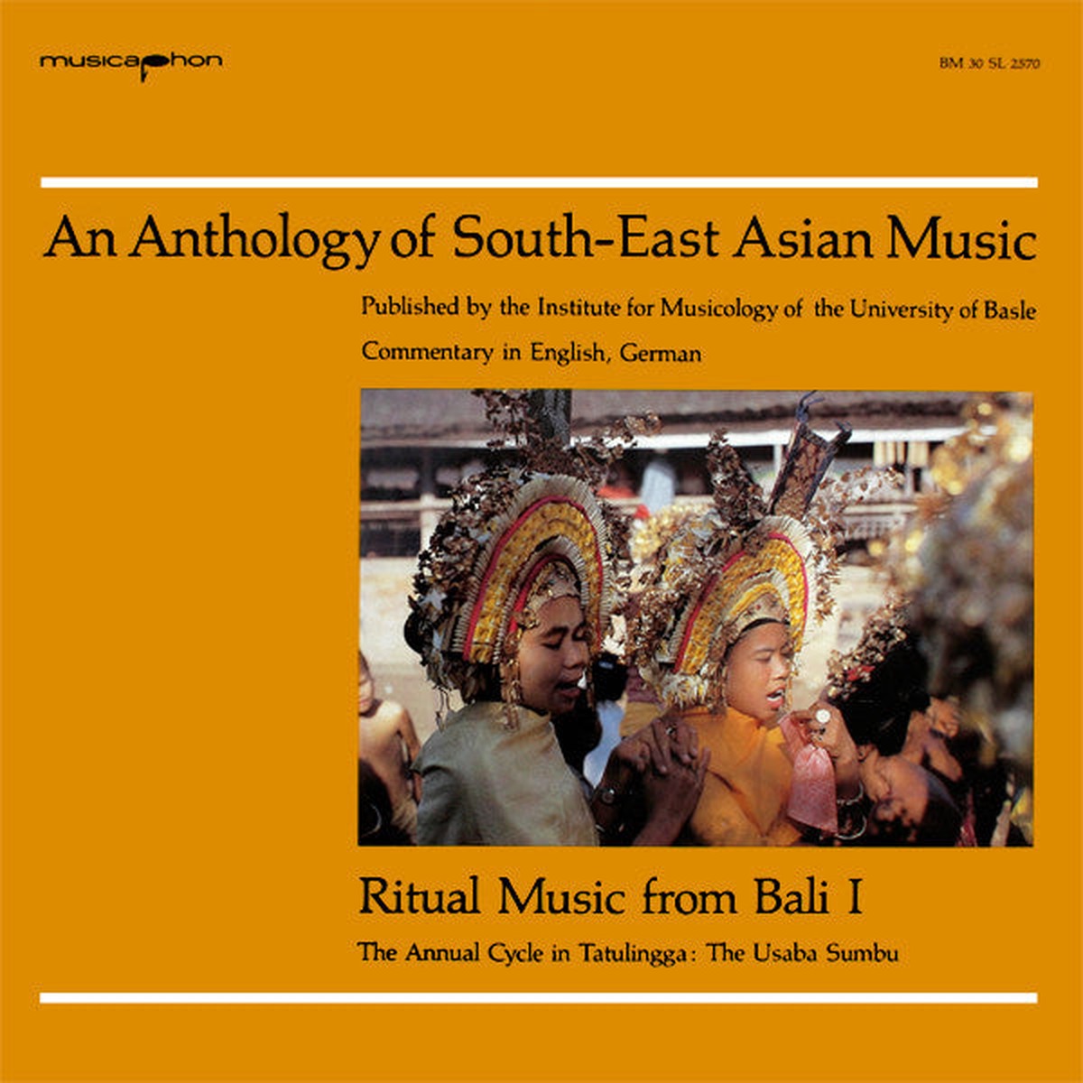 Various - Ritual Music From Bali I - Music Of The Annual Cycle In Tatulingga The Usaba Sumbu (LP Album) - USED
