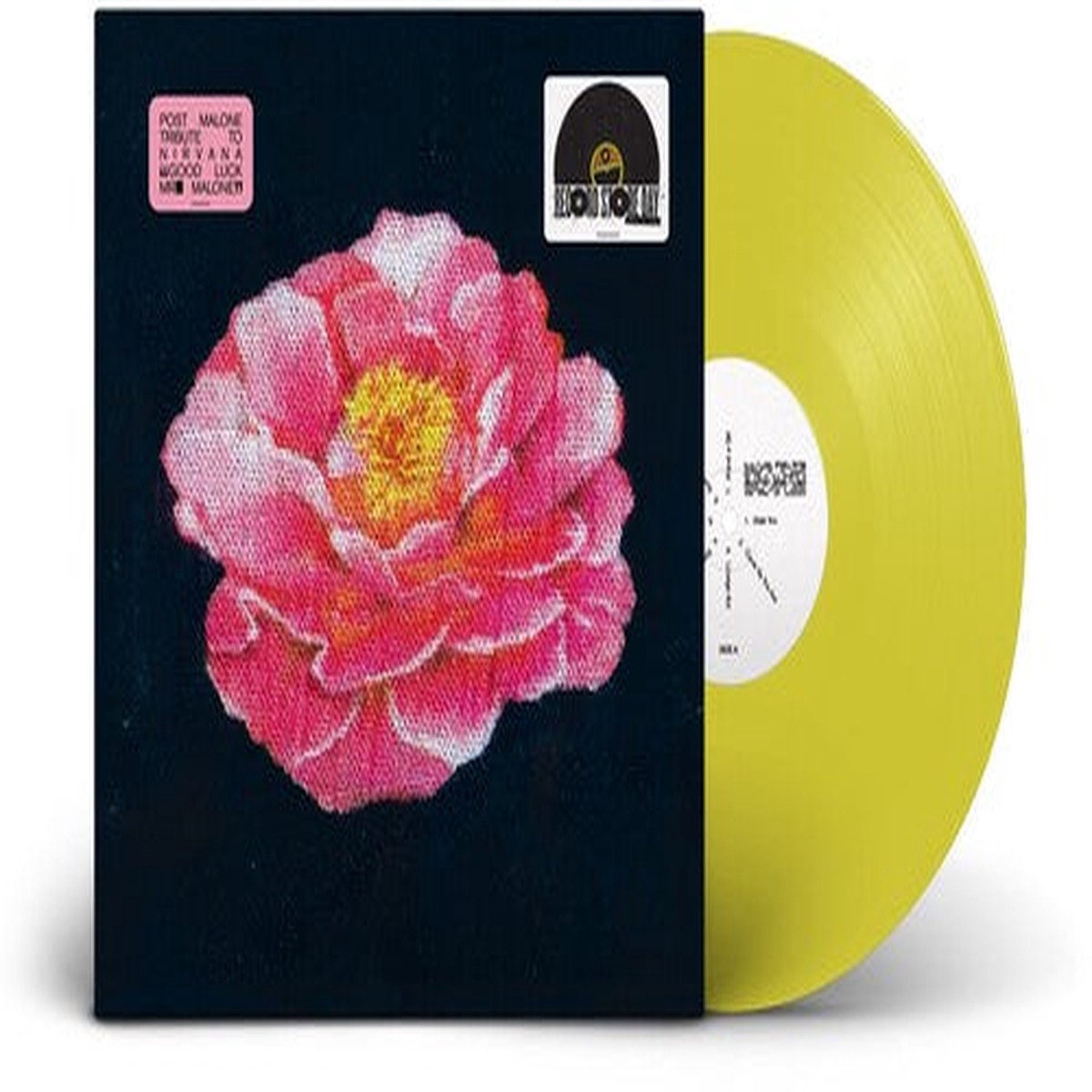 Post Malone - Post Malone Tribute to Nirvana Yellow Vinyl LIMIT 1 PER CUSTOMER
