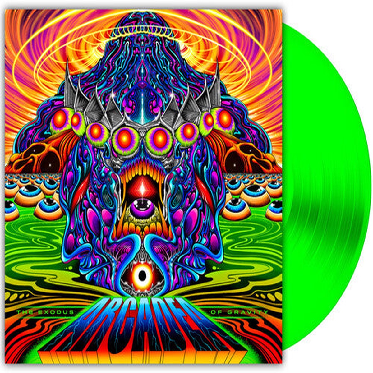Arcadea - The Exodus Of Gravity Green Vinyl