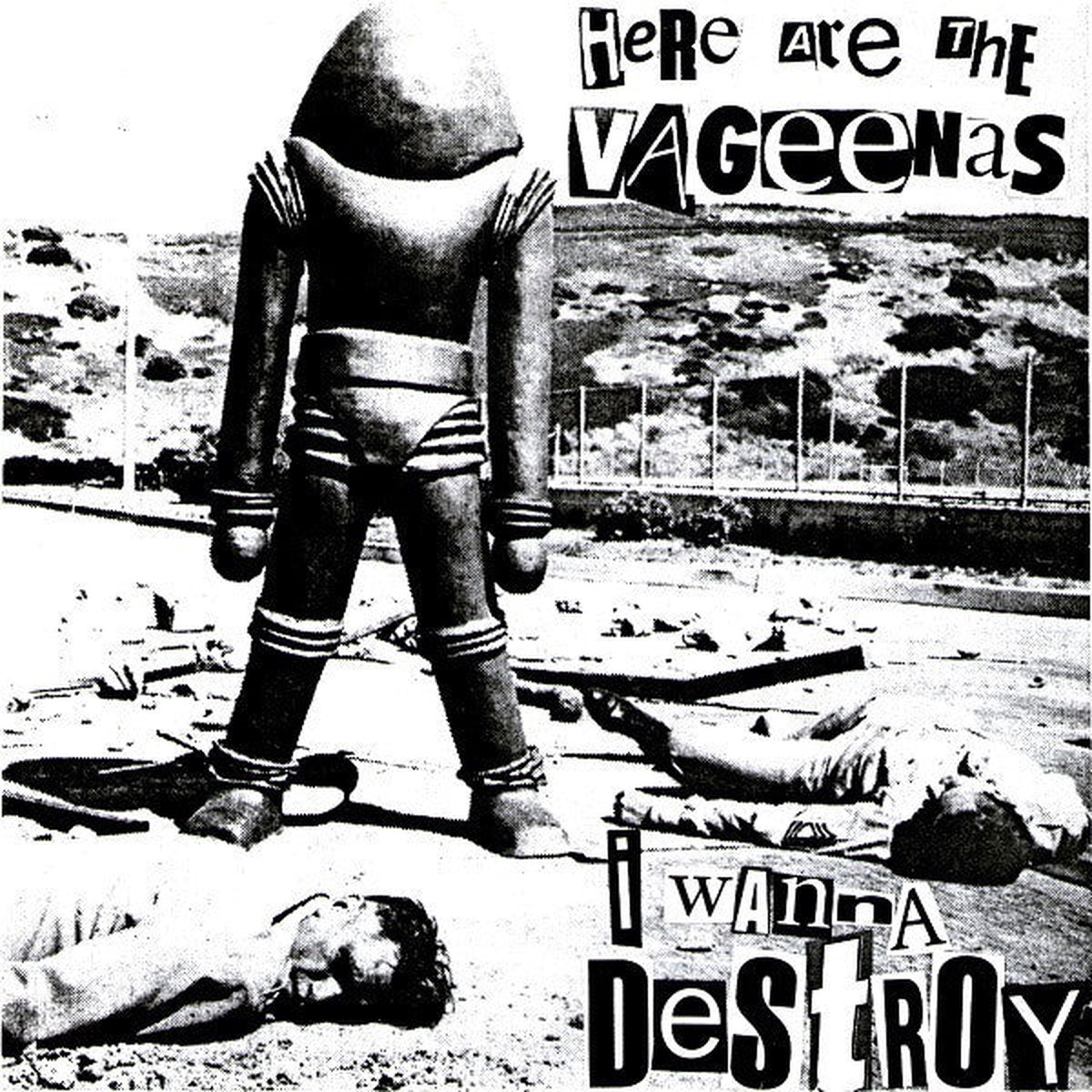 The Vageenas - I Wanna Destroy (7 EP Gre) - USED