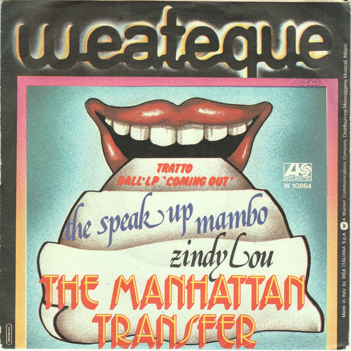 The Manhattan Transfer - The Speak Up Mambo (7) - USED