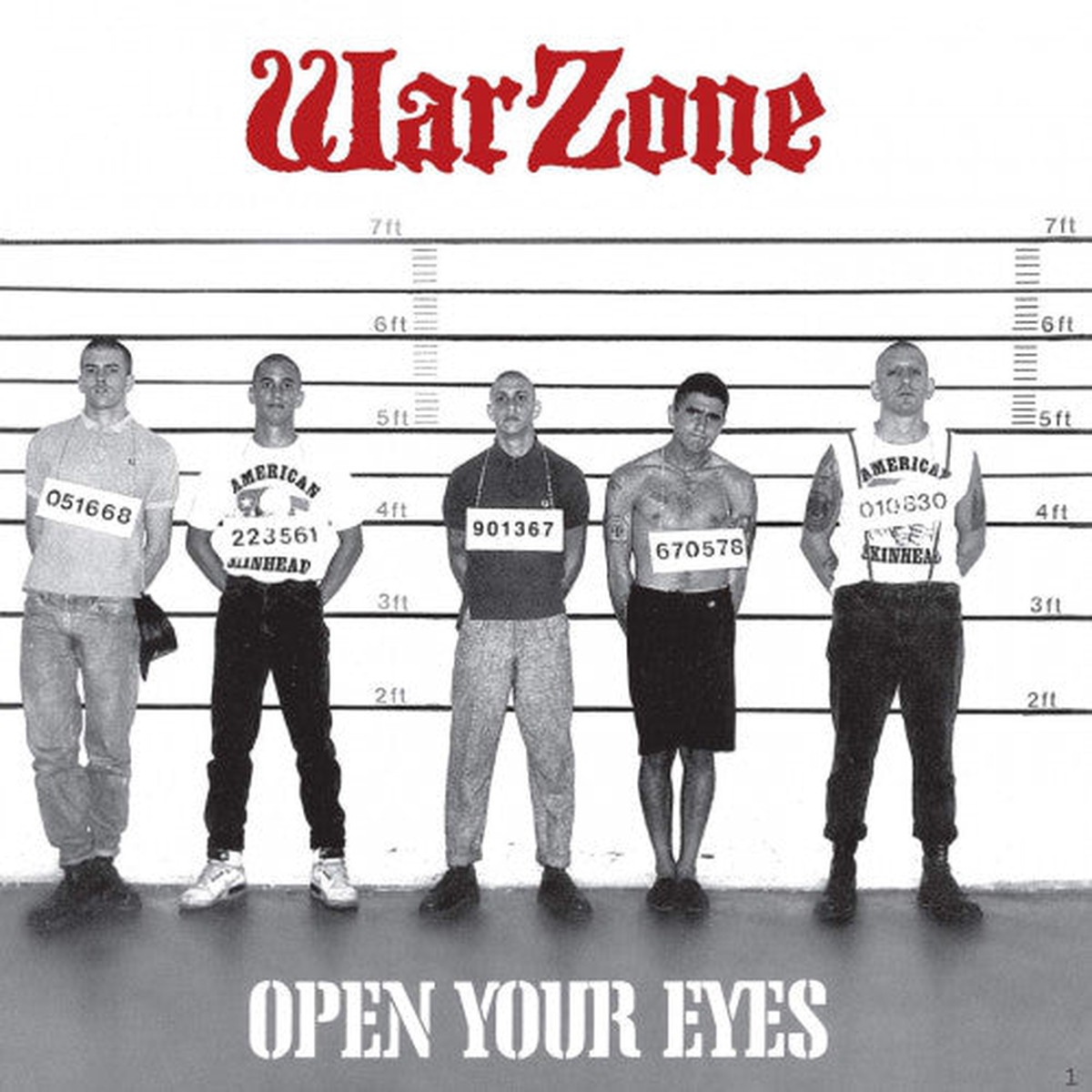 Warzone (2) - Open Your Eyes (LP Album RE Blu) - NEW