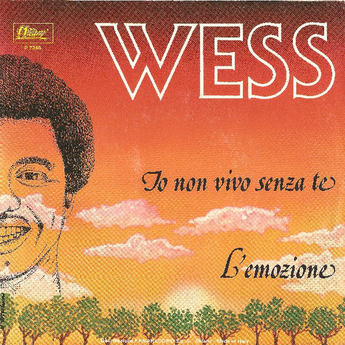 Wess - Io Non Vivo Senza Te LEmozione (7) - USED