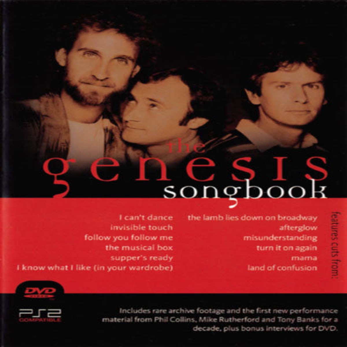 Genesis - The Genesis Songbook (DVD-V Comp PAL) - USED