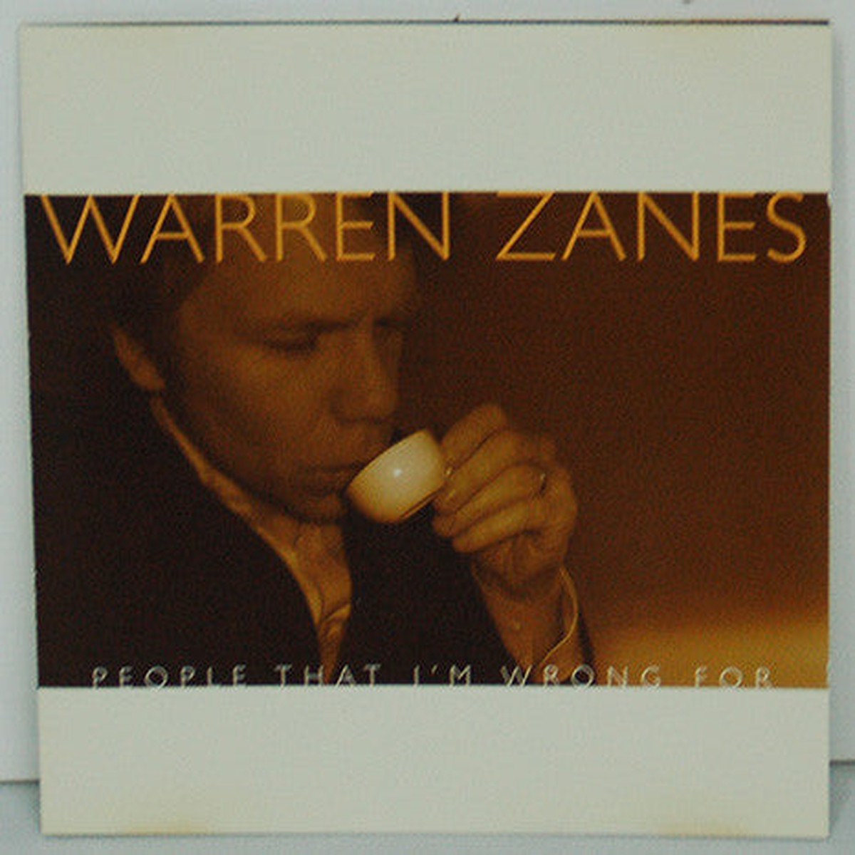 Warren Zanes - People That Im Wrong For (CD Album) - USED