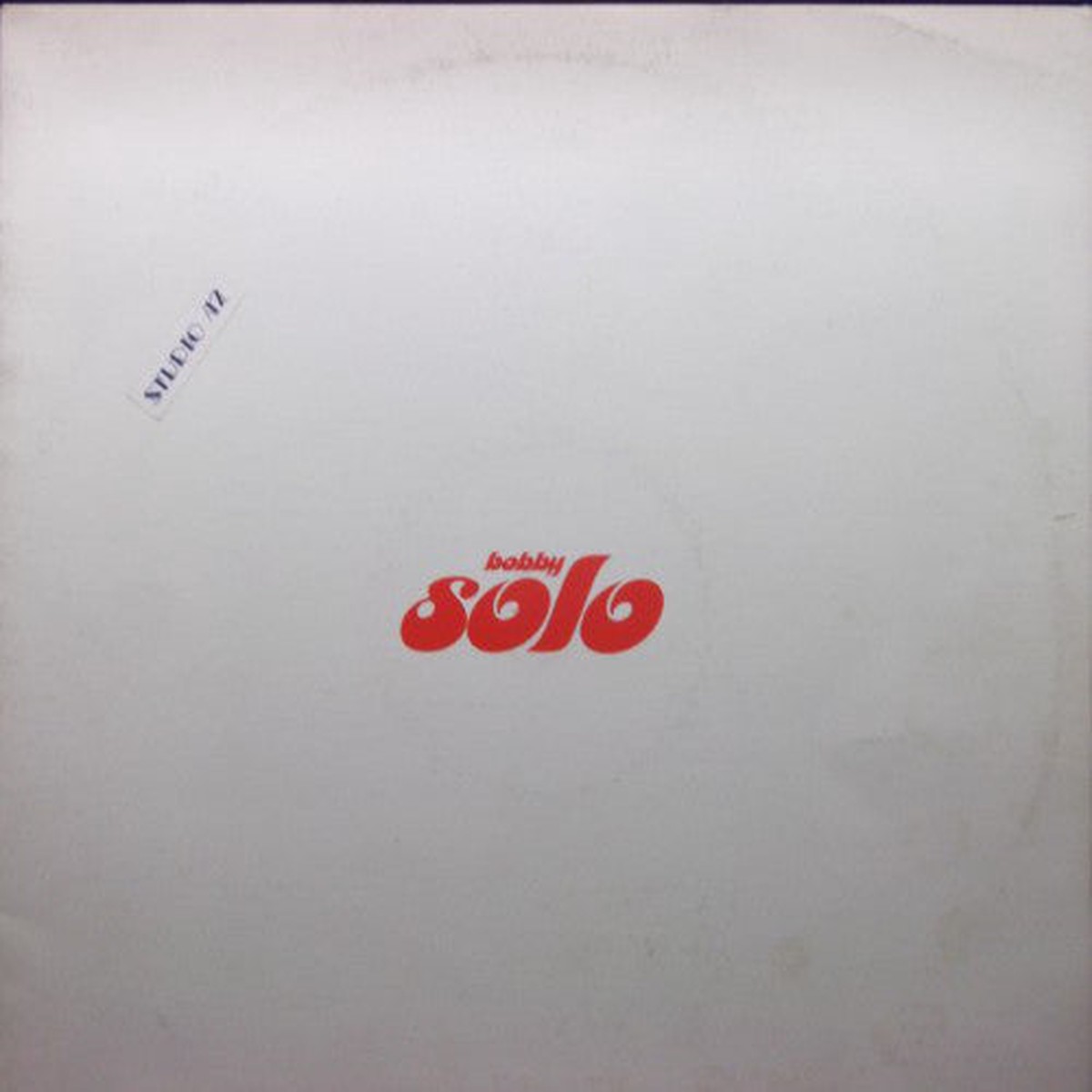 Bobby Solo - Solo (LP Album Promo) - USED