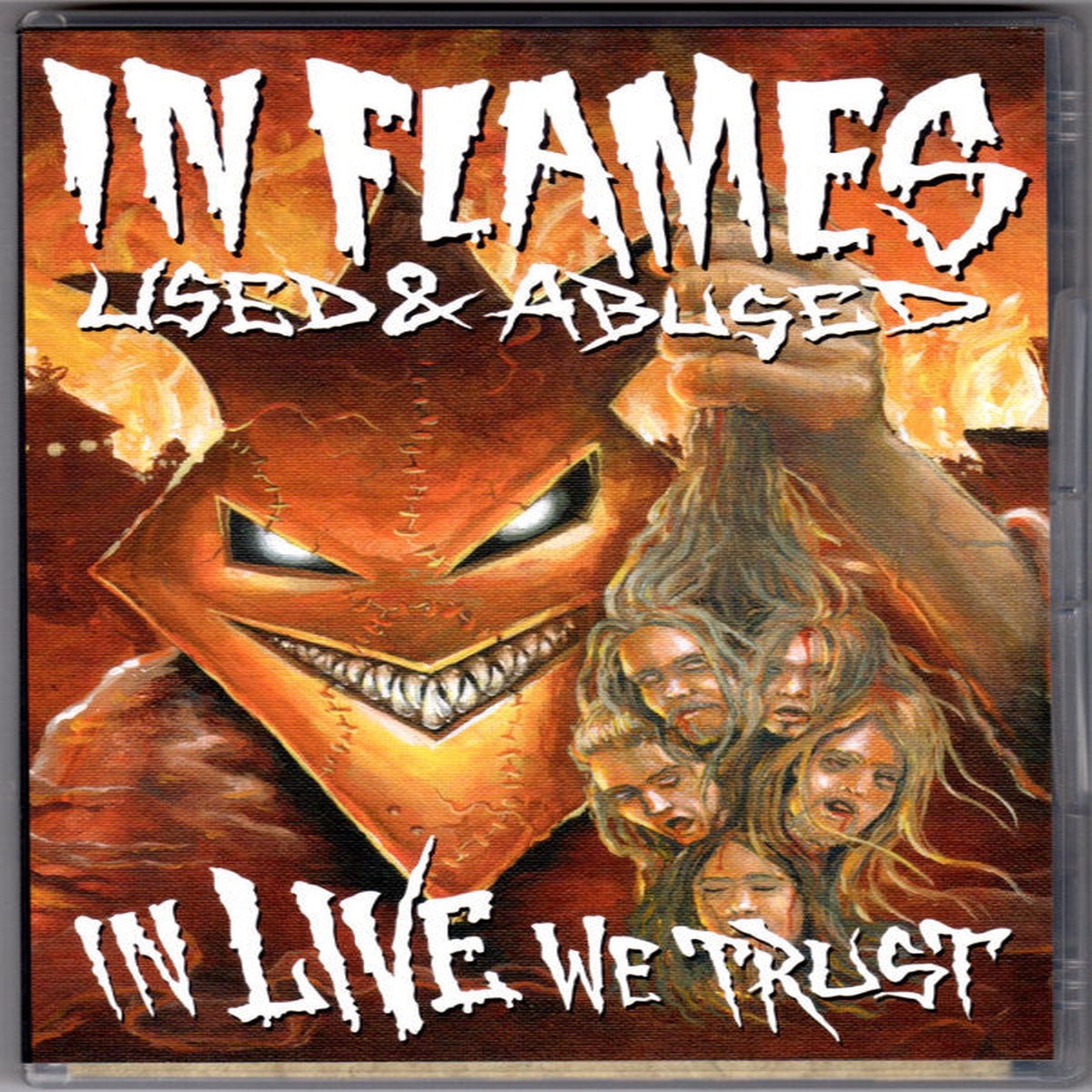 In Flames - Used And AbusedIn Live We Trust (2xDVD-V PAL) - USED