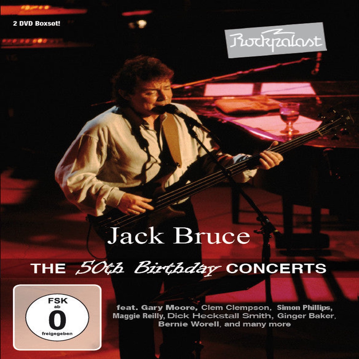 Jack Bruce - Rockpalast The 50th Birthday Concerts (2xDVD RM Liv) - USED
