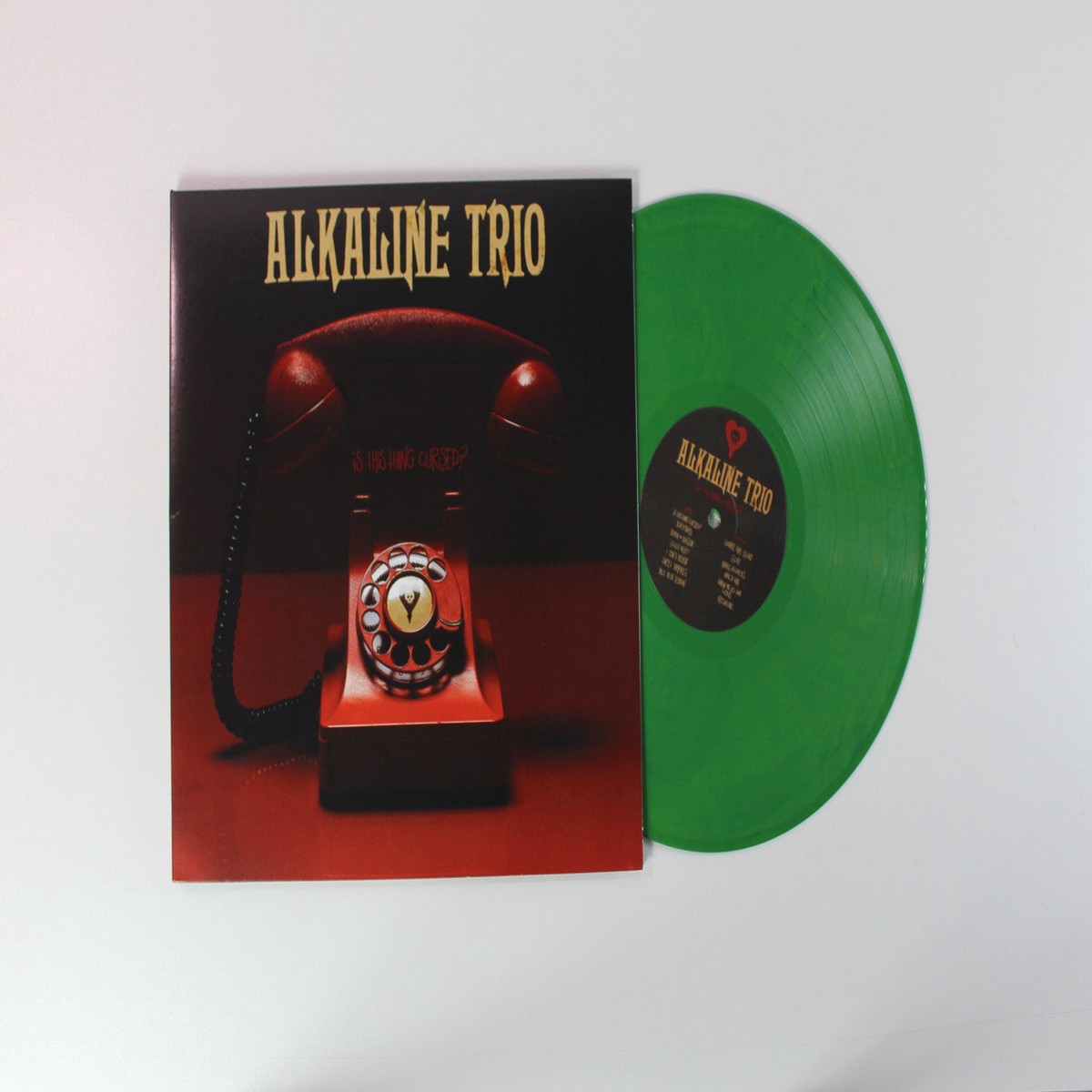 Alkaline Trio - Is This Thing Cursed on Epitaph - Green Vinyl
