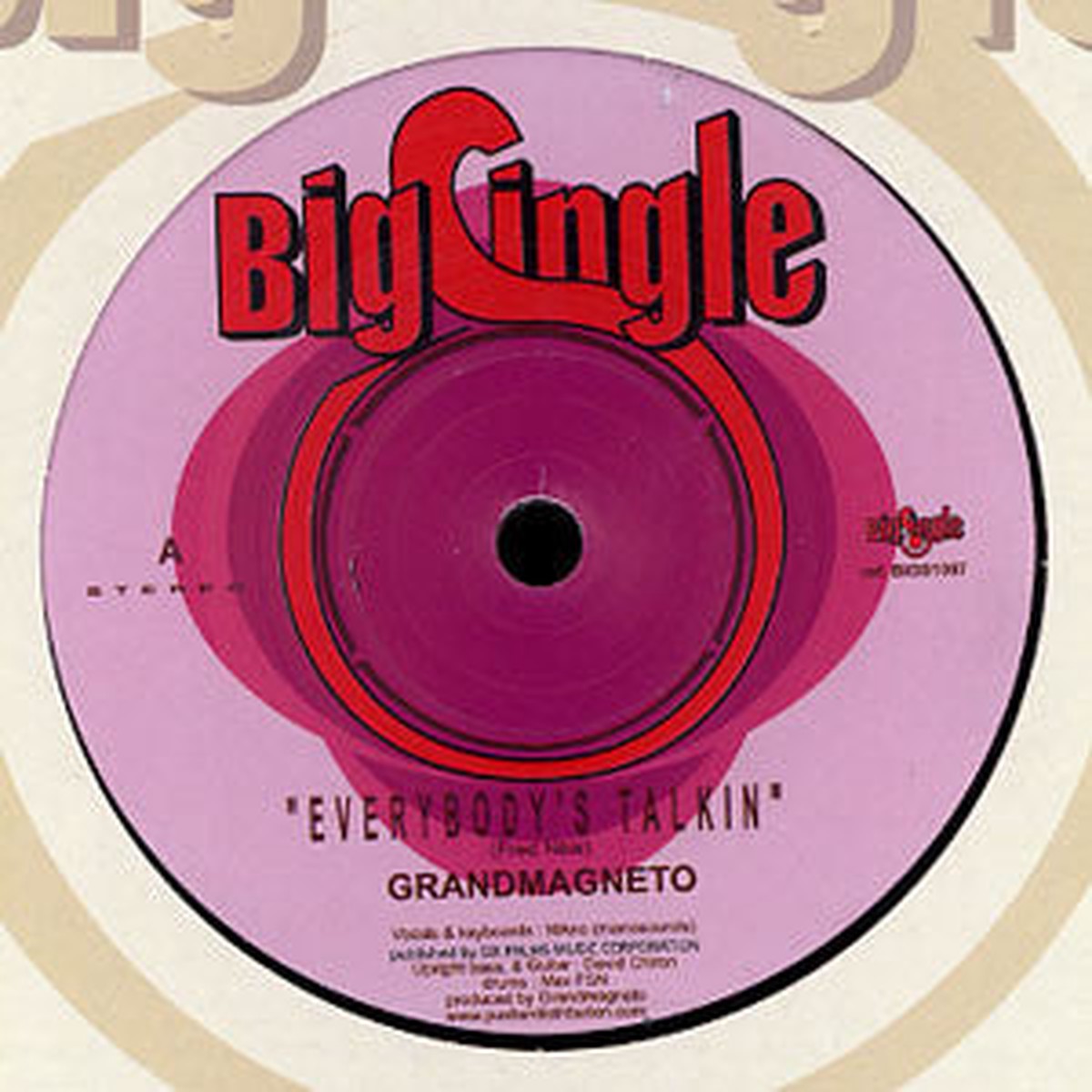 Grandmagneto Blundetto - Everybodys Talkin Echoes Of My Mind Everybodys Talkin (7 Single) - NEW