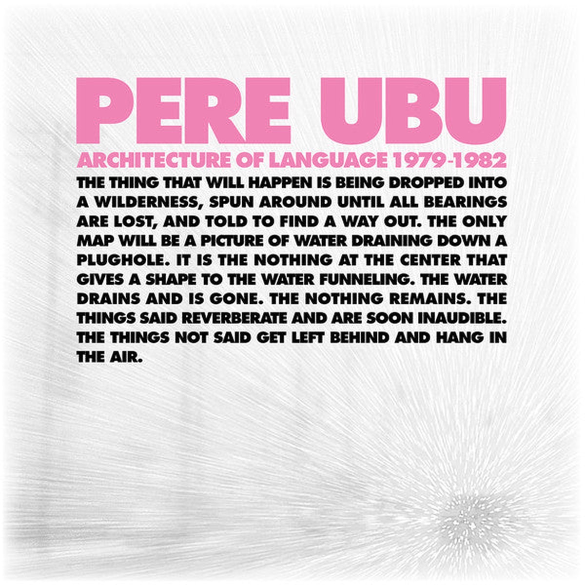 Pere Ubu - Architecture Of Language 1979 - 1982 (Box Comp LP RE RM LP RE RM LP RE RM ) - NEW