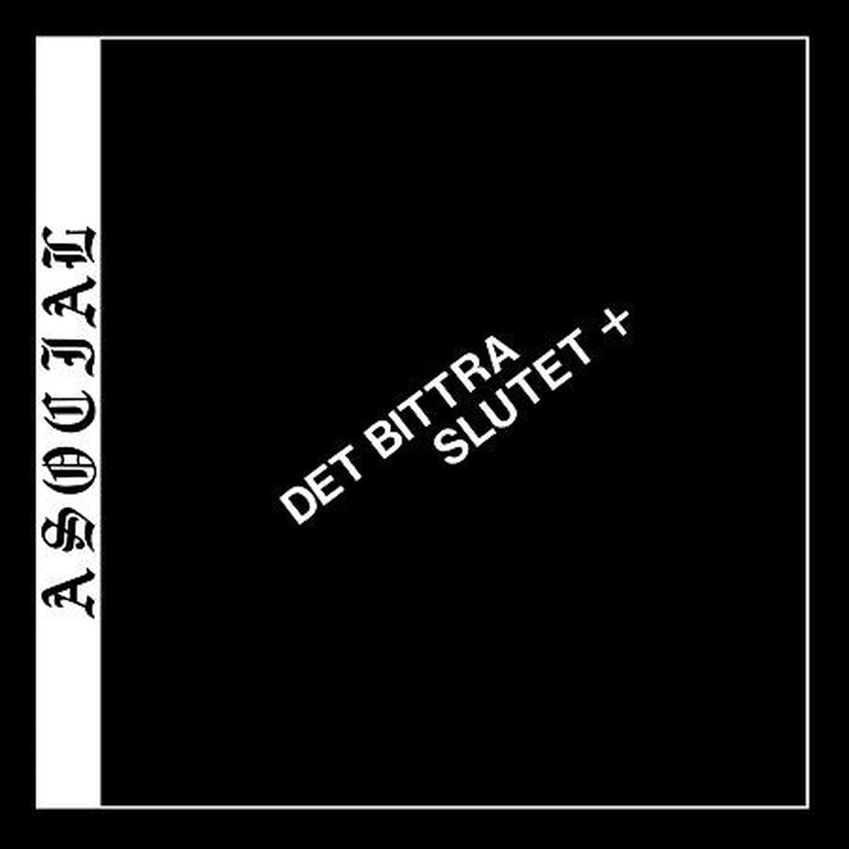 Asocial - Det Bittra Slutet (2xLP Comp Ltd) - NEW