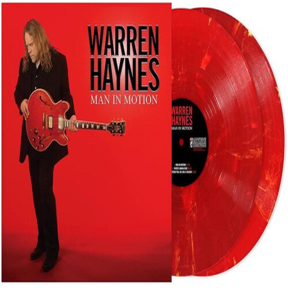 Warren Haynes - Man In Motion Red Vinyl