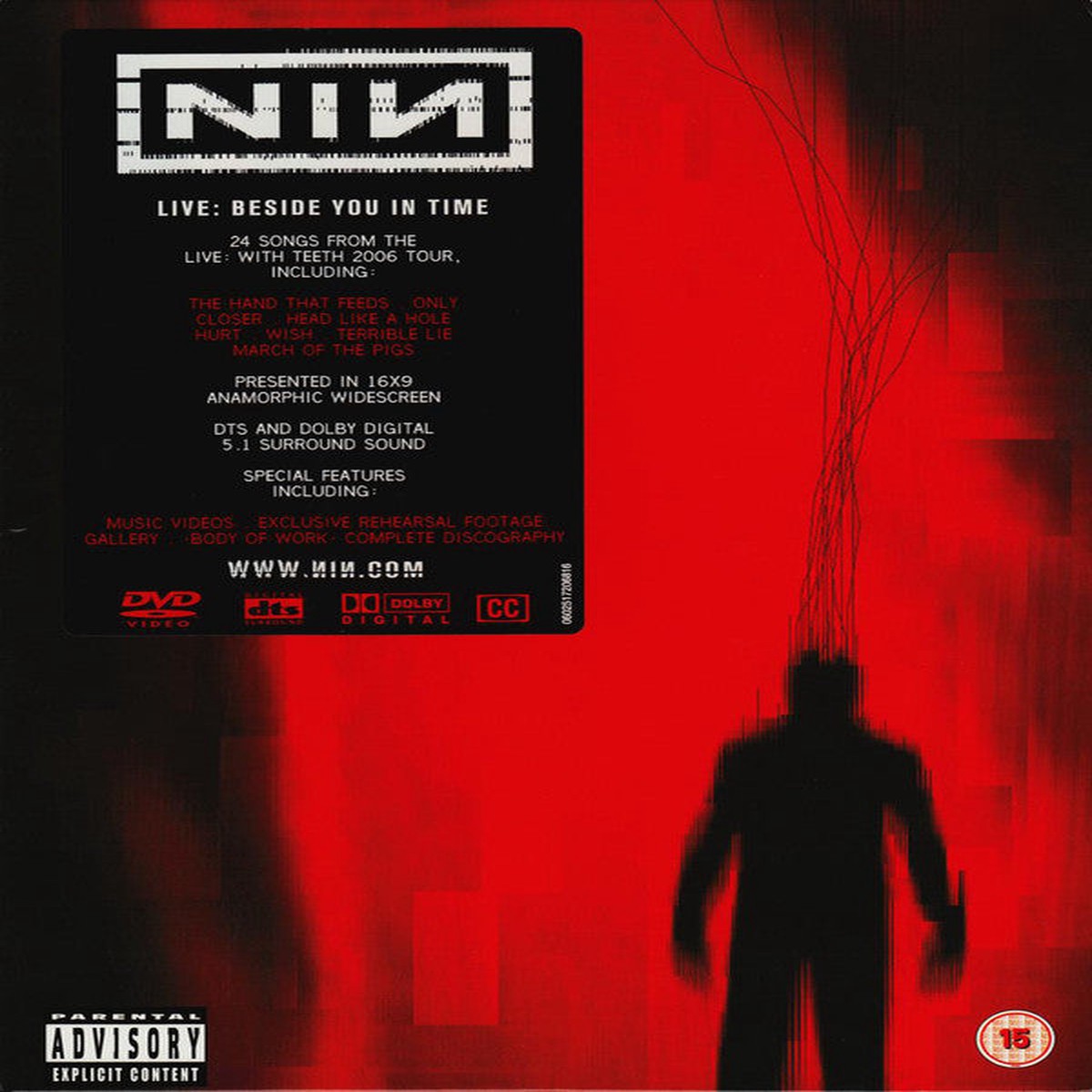Nine Inch Nails - Live Beside You In Time (DVD-V NTSC) - USED
