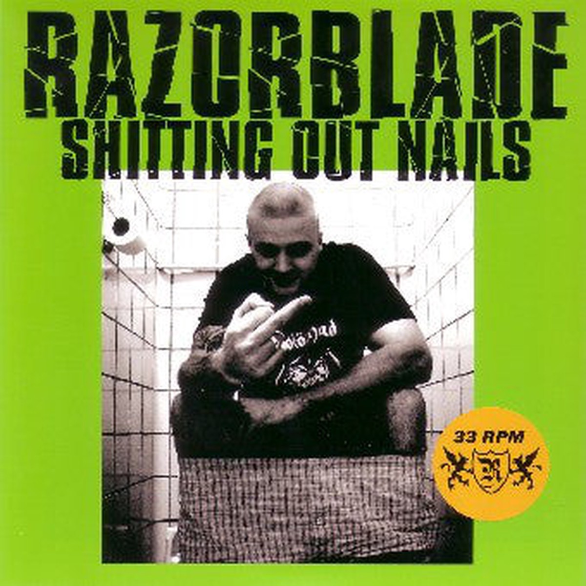 Razorblade - Shitting Out Nails (7 Red) - NEW