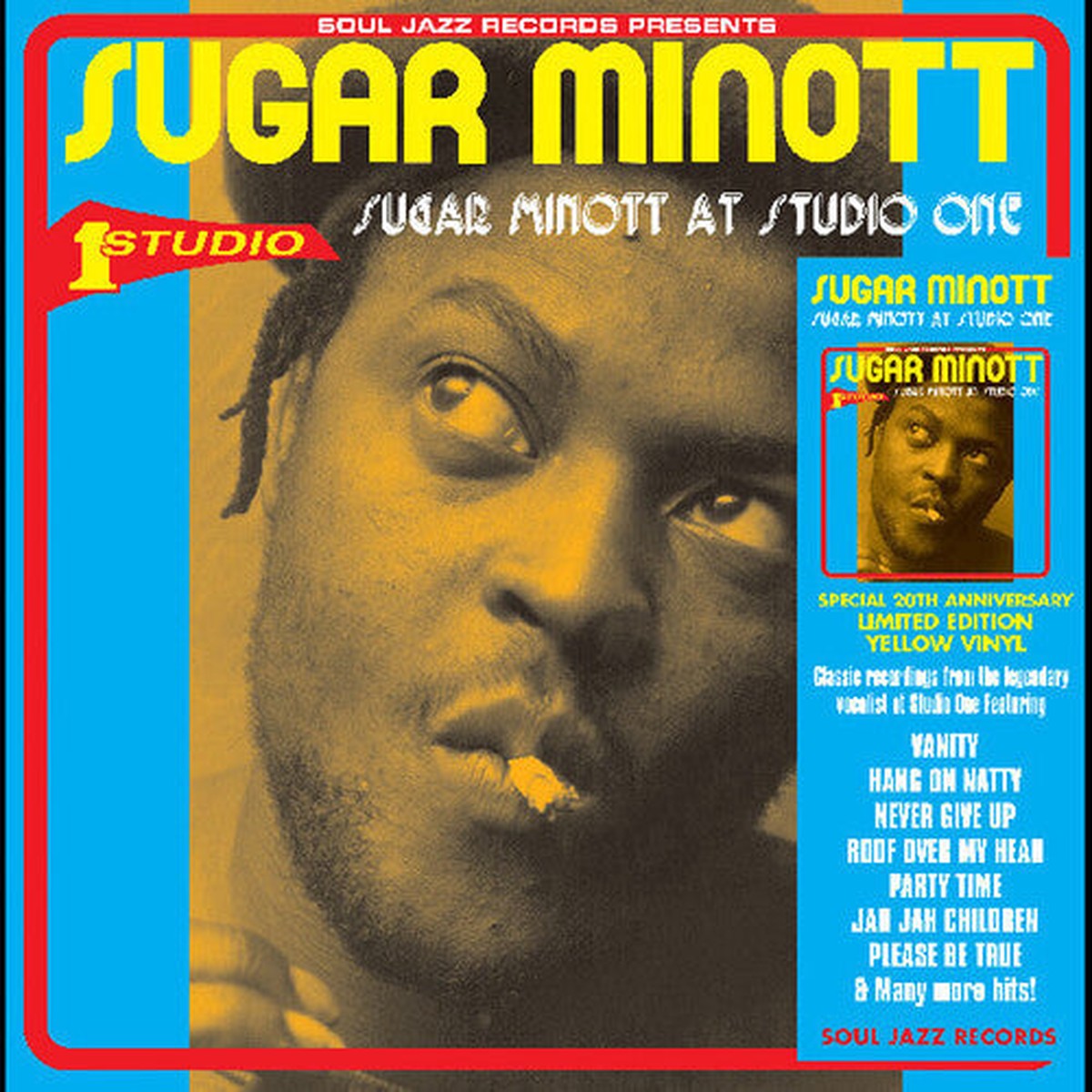 Sugar Minott - Sugar Minott At Studio One 2-lp Yellow Vinyl