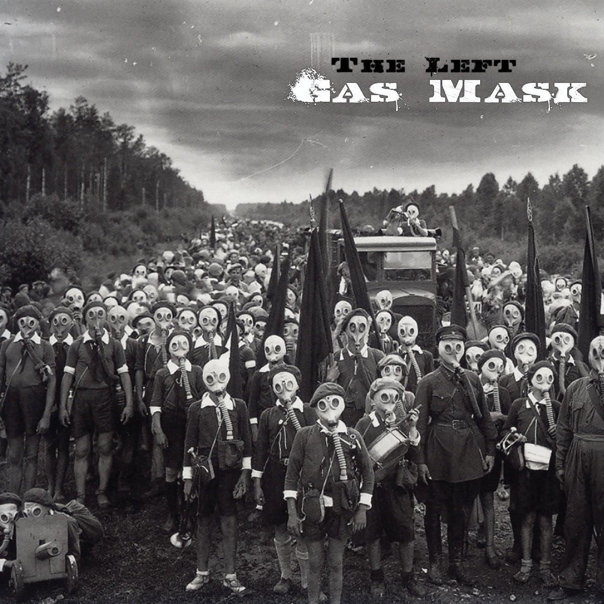 Apollo Brown - The Left Gas Mask Silver Nugget Vinyl