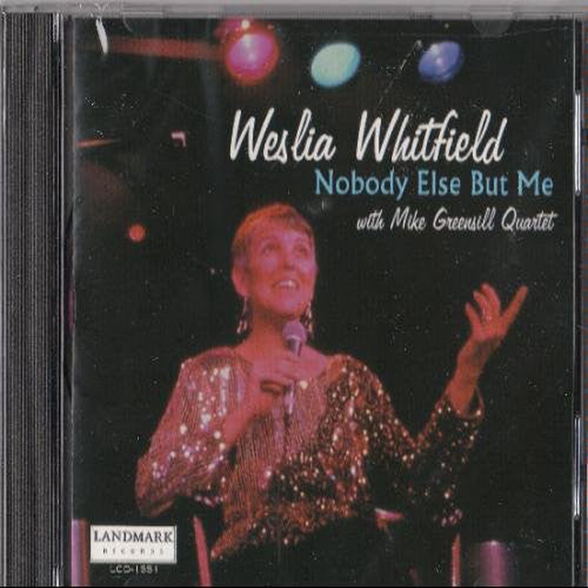 Weslia Whitfield With Mike Greensill Quartet - Nobody Else But Me (CD RE) - NEW