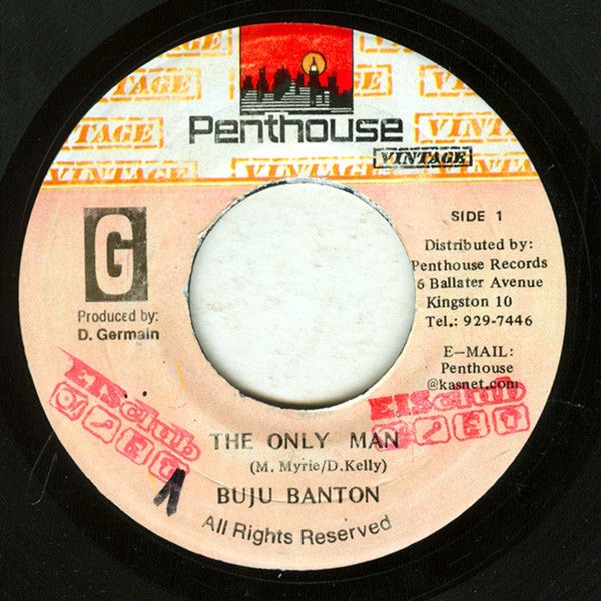 Buju Banton - The Only Man (7) - USED