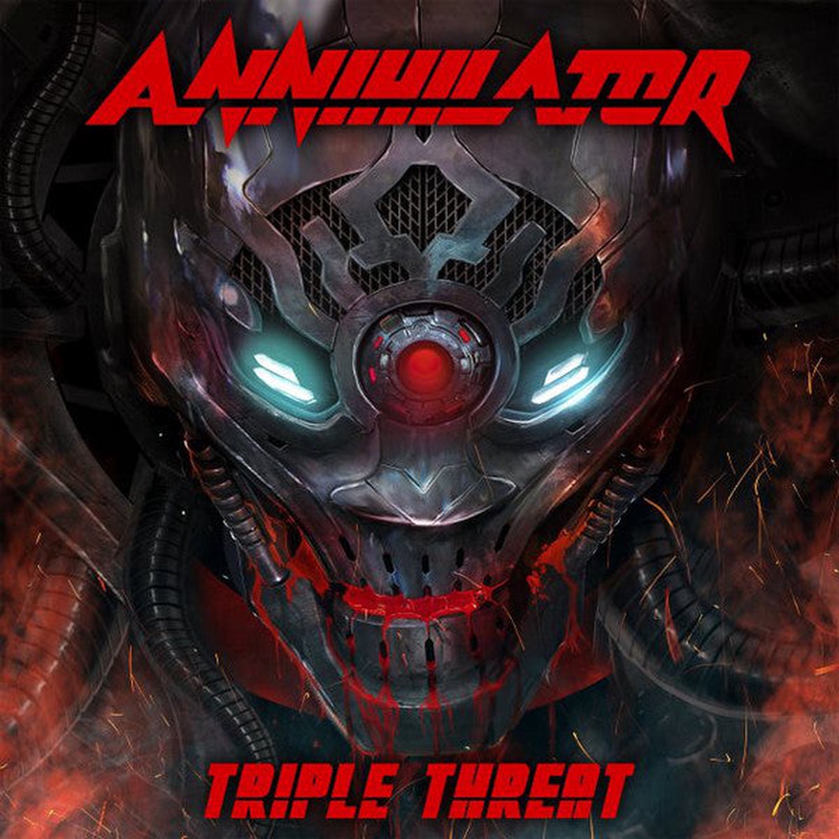 Annihilator (2) - Triple Threat (2xCD Album Blu-ray Dig) - USED