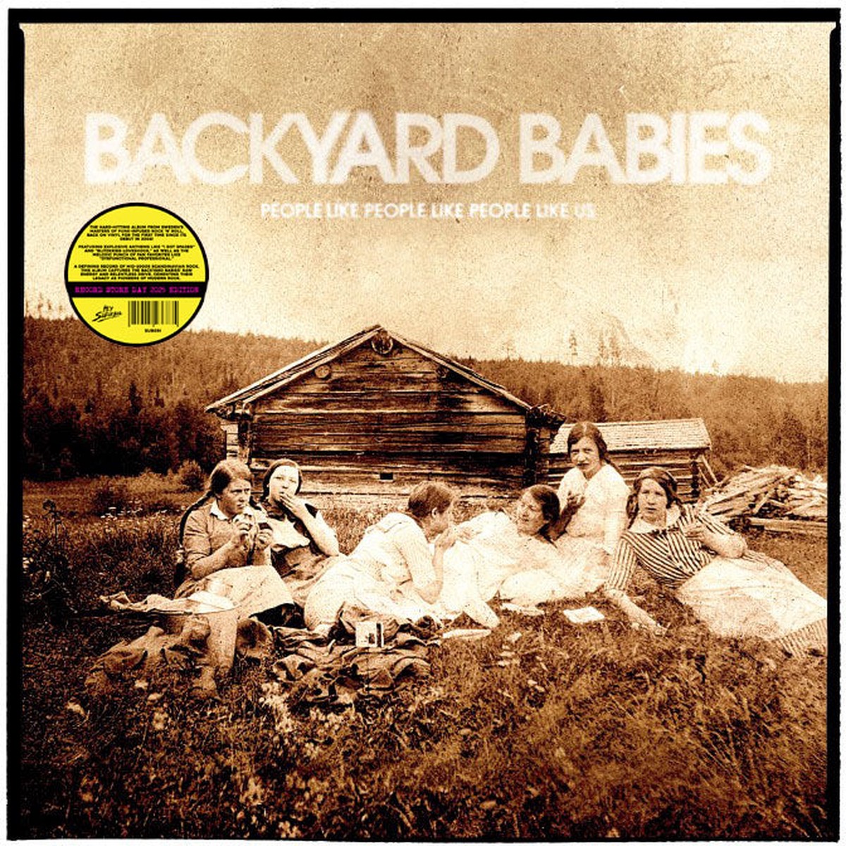 BACKYARD BABIES - PEOPLE LIKE PEOPLE LIKE PEOPLE LIKE US (LP ALBUM COLOR LTD RSD2025 RE) - NEW