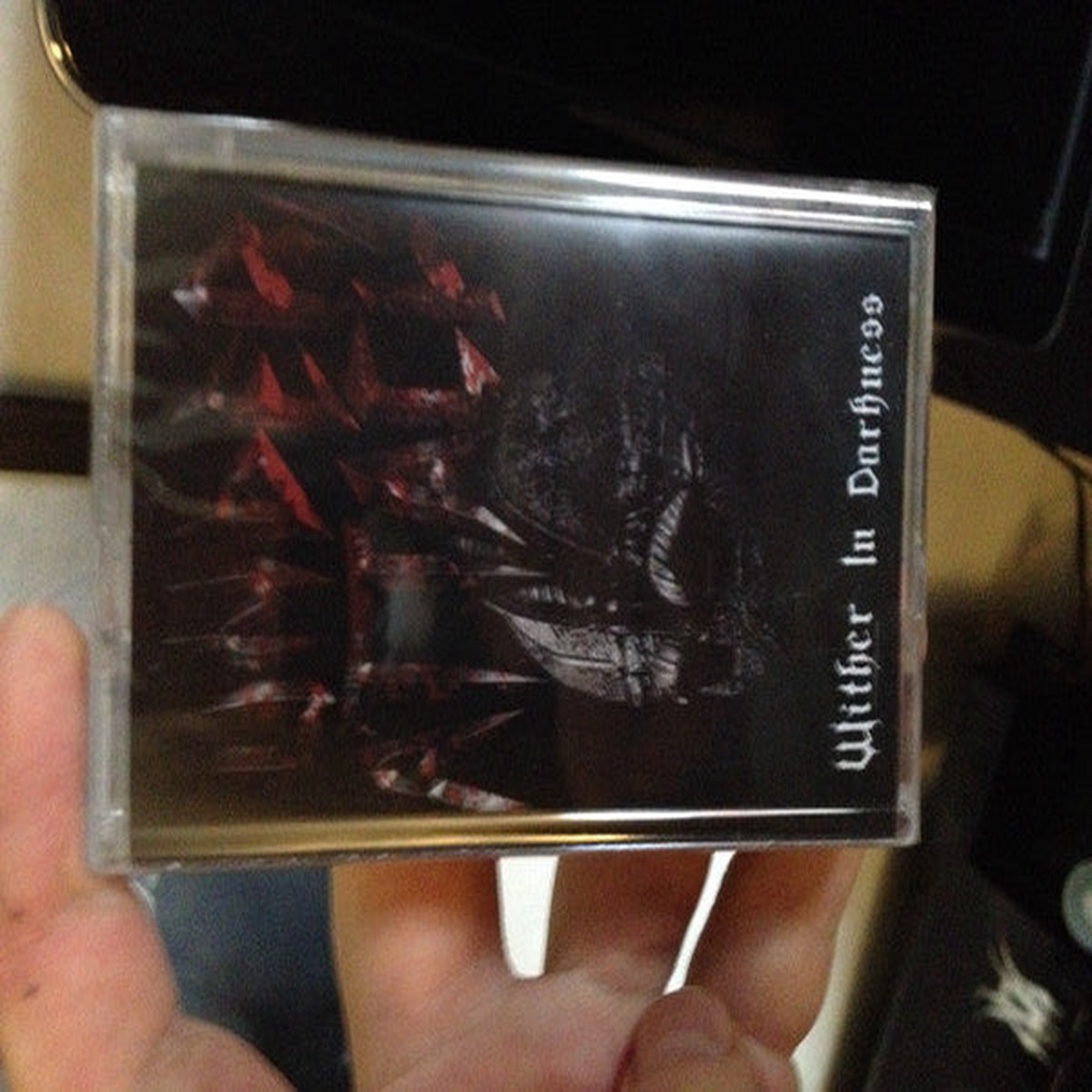 Under Attack - Wither In Darkness (Cass Single Ltd Bla) - NEW