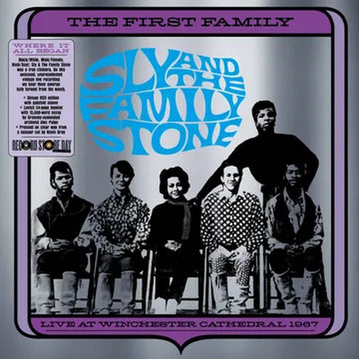 DAMAGED Sly The Family Stone - The First Family Live At Winchester Cathedral 1967
