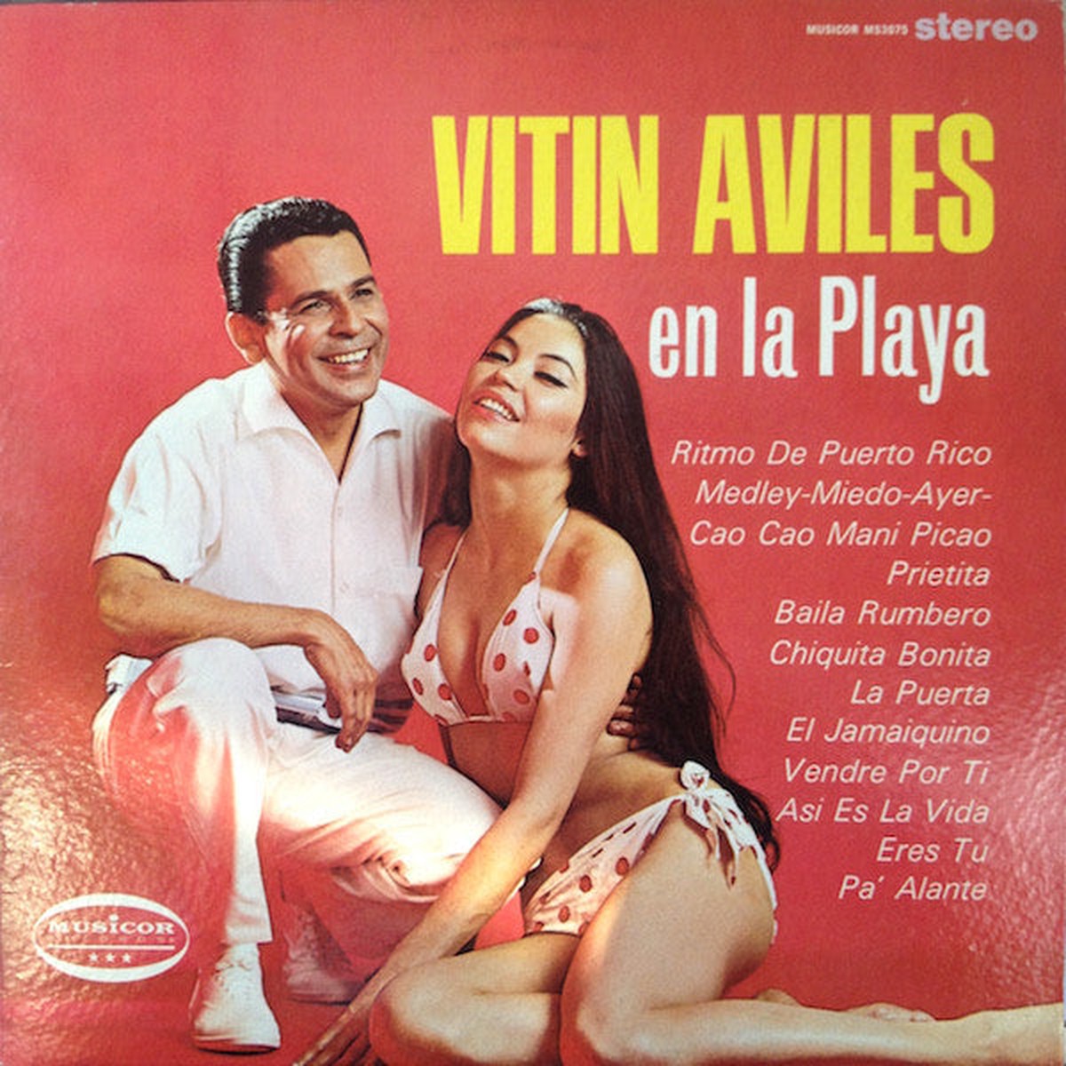 Vitin Aviles - En La Playa (LP Album) - USED