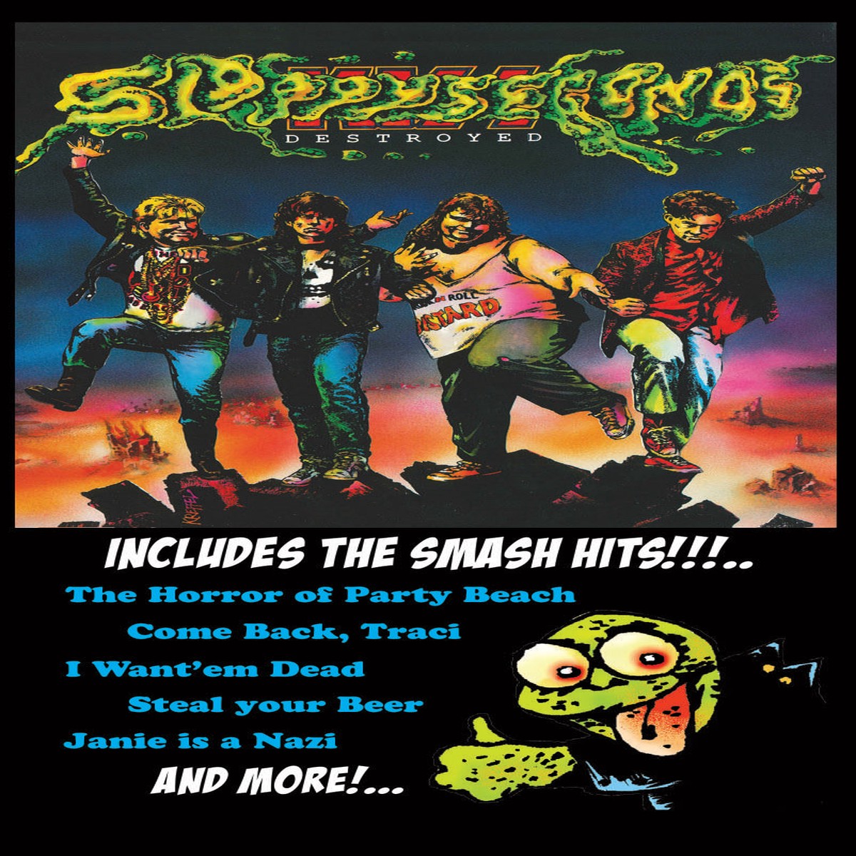 SLOPPY SECONDS - DESTROYED (Cass Album) - NEW