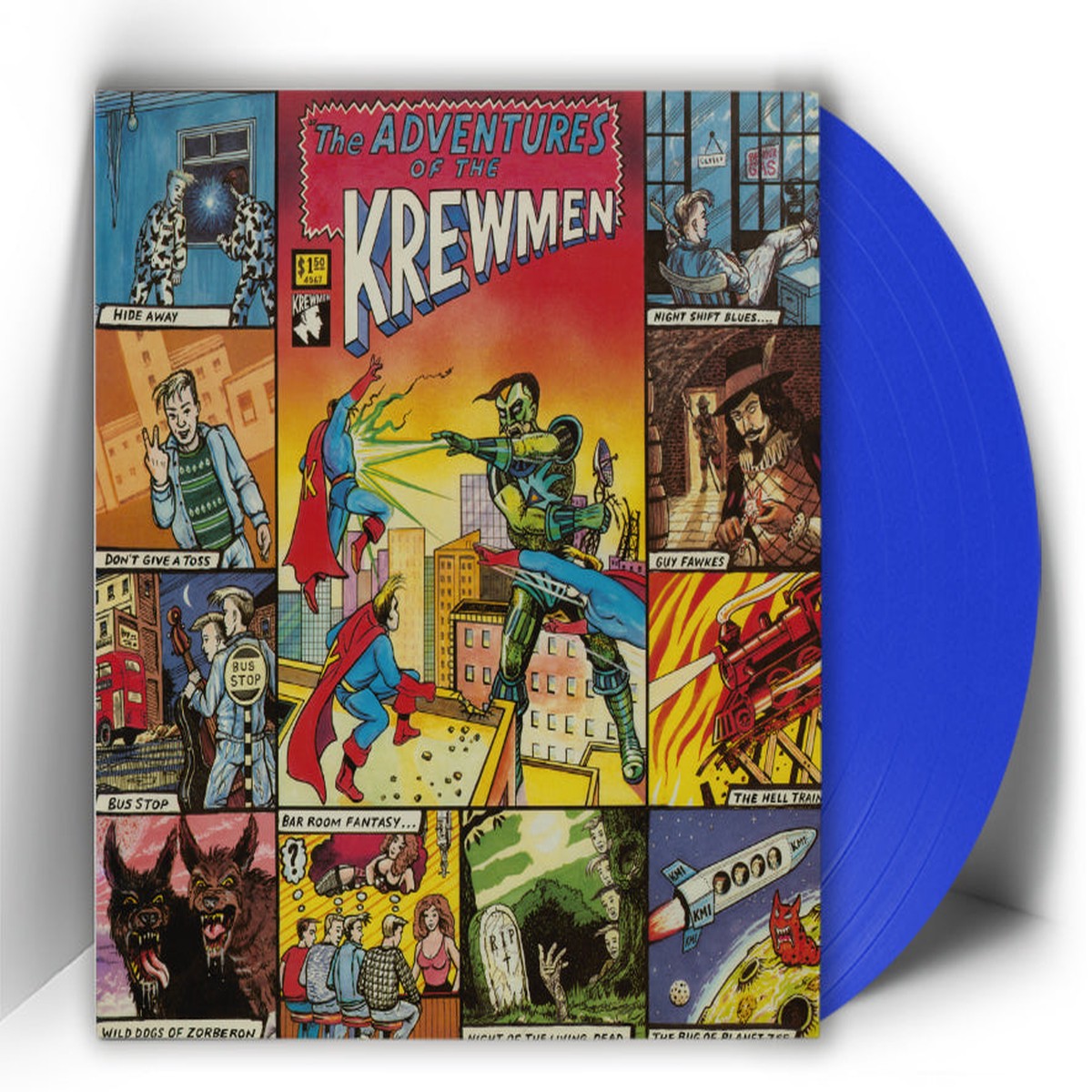 The Krewmen The Adventures Of The Krewmen (LP reissue POSTER COLOR VINYL 100 only) - NEW