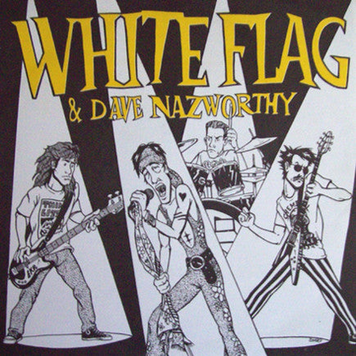 White Flag Dave Nazworthy - Beyond Hurt In A Different Light (7 Ltd Yel) - USED