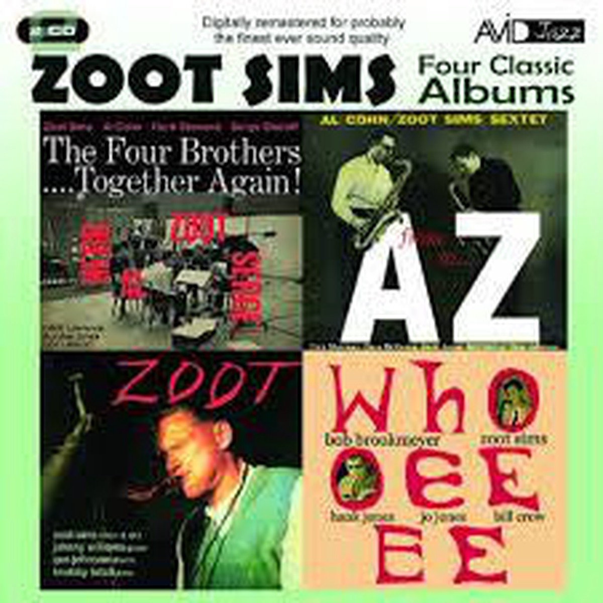 Zoot Sims - Four Classic Albums (2xCD Comp RM) - USED