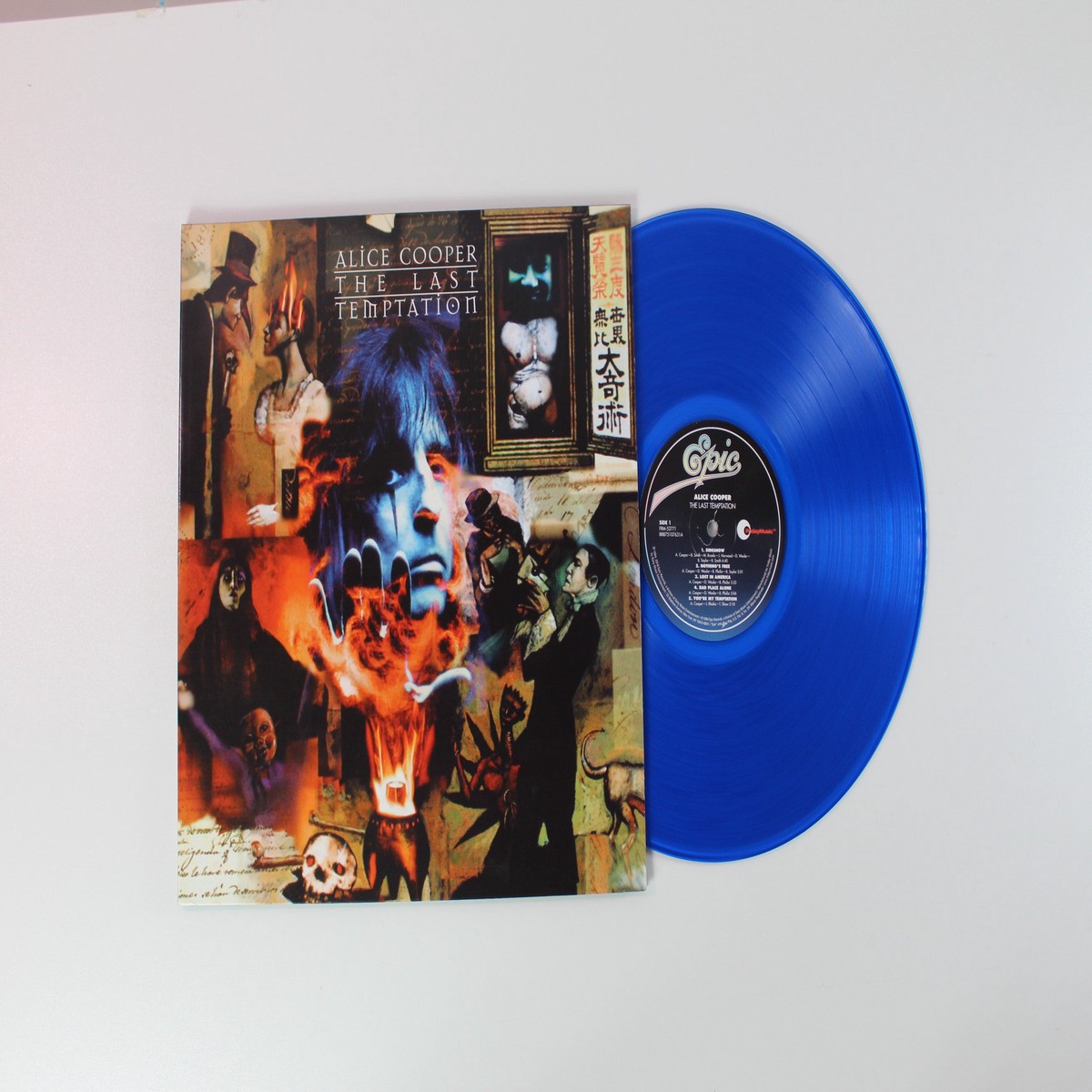 Alice Cooper - The Last Temptation Ltd Blue Translucent Vinyl on Friday Music