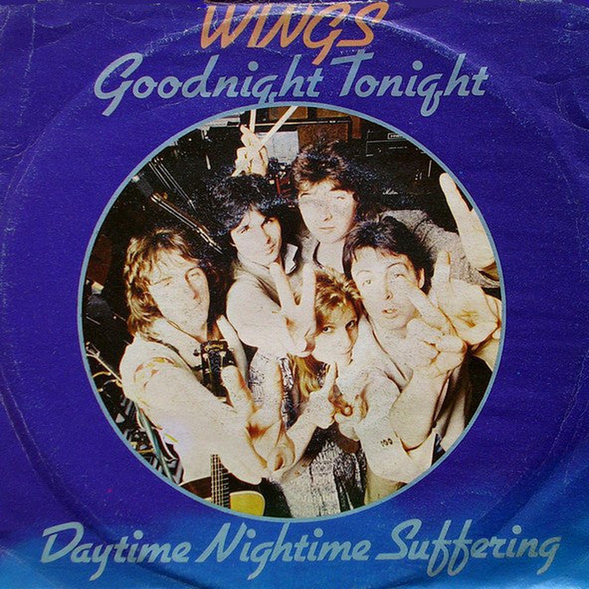 Wings (2) - Goodnight Tonight Daytime Nightime Suffering (7 Single) - USED