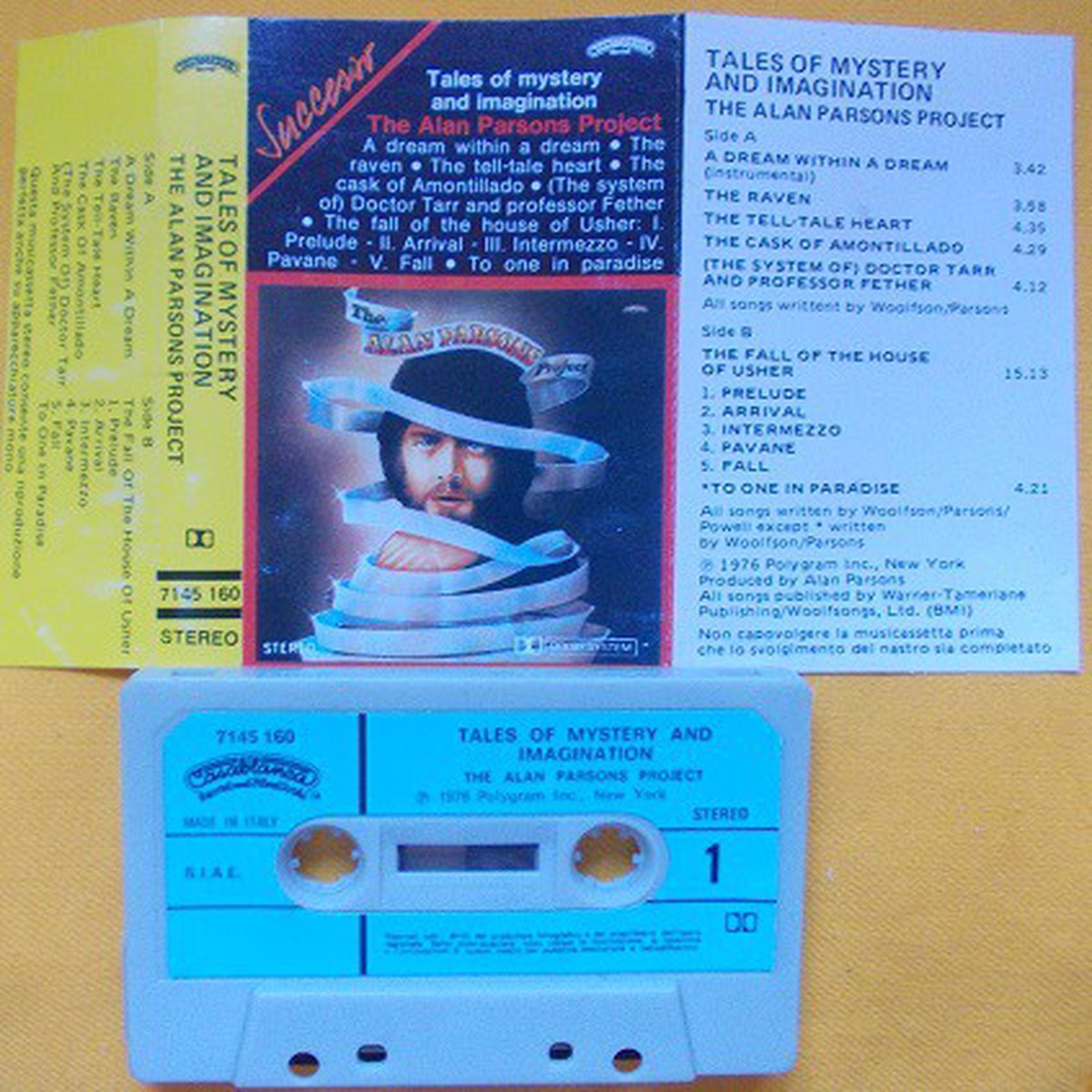 The Alan Parsons Project - Tales Of Mystery And Imagination (Cass Album RE) - NEW