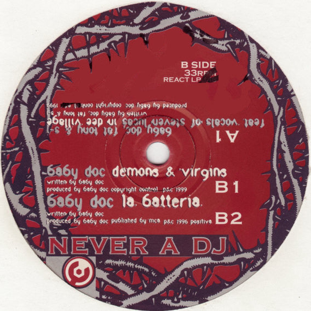Baby Doc - Never A DJ (3xLP) - USED