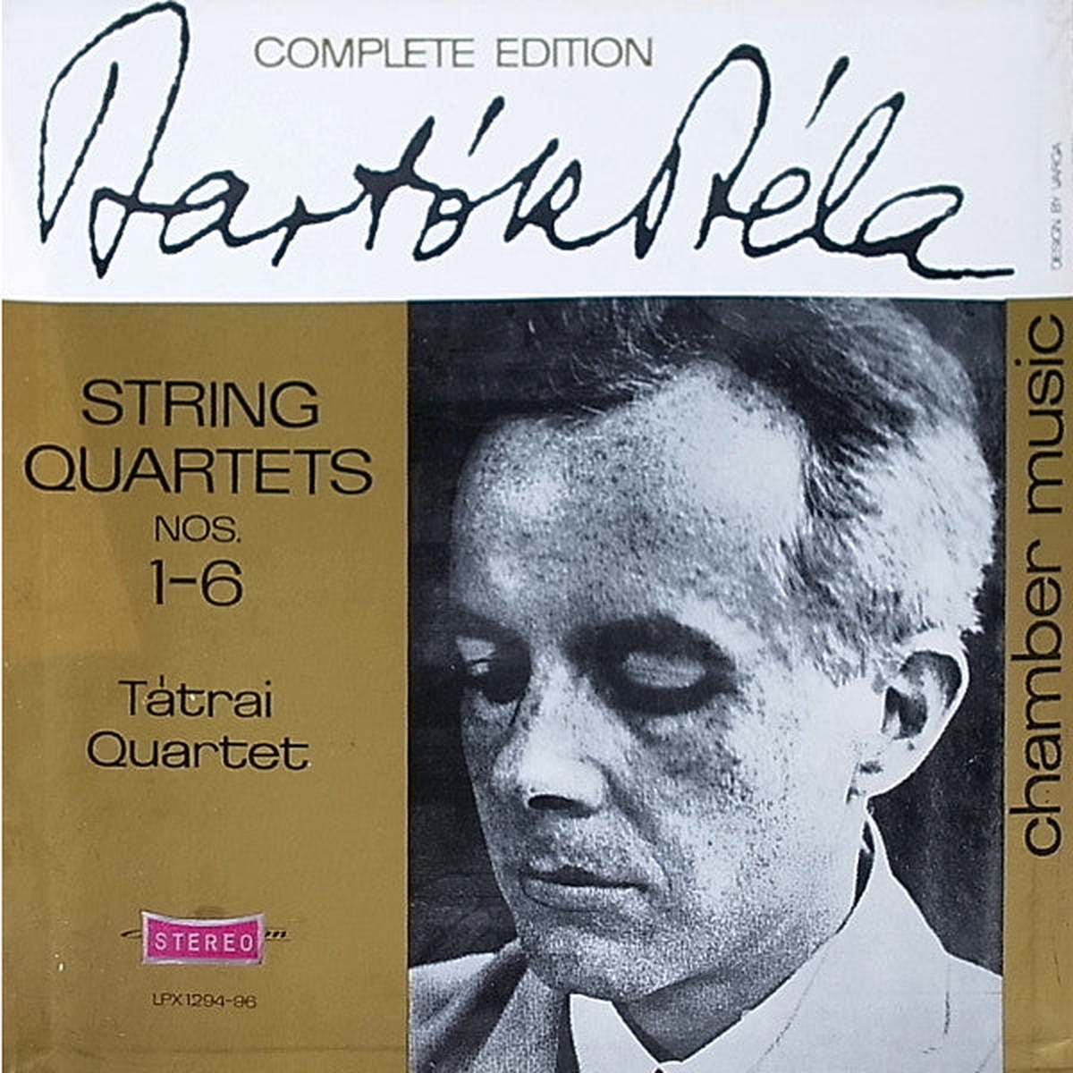 Bartk Bla Ttrai Quartet - String Quartets Nos 1-6 (3xLP Box) - USED