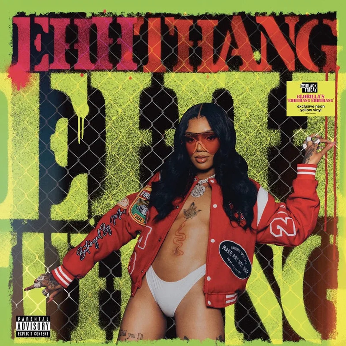 GloRilla - Ehhthang Ehhthang Neon Yellow Vinyl