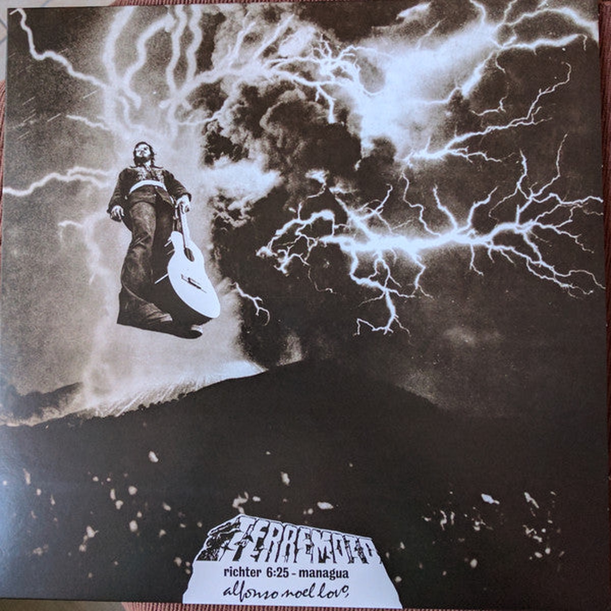 Alfonso Noel Lovo - Terremoto Richter 625 Managua (LP Album RE) - NEW