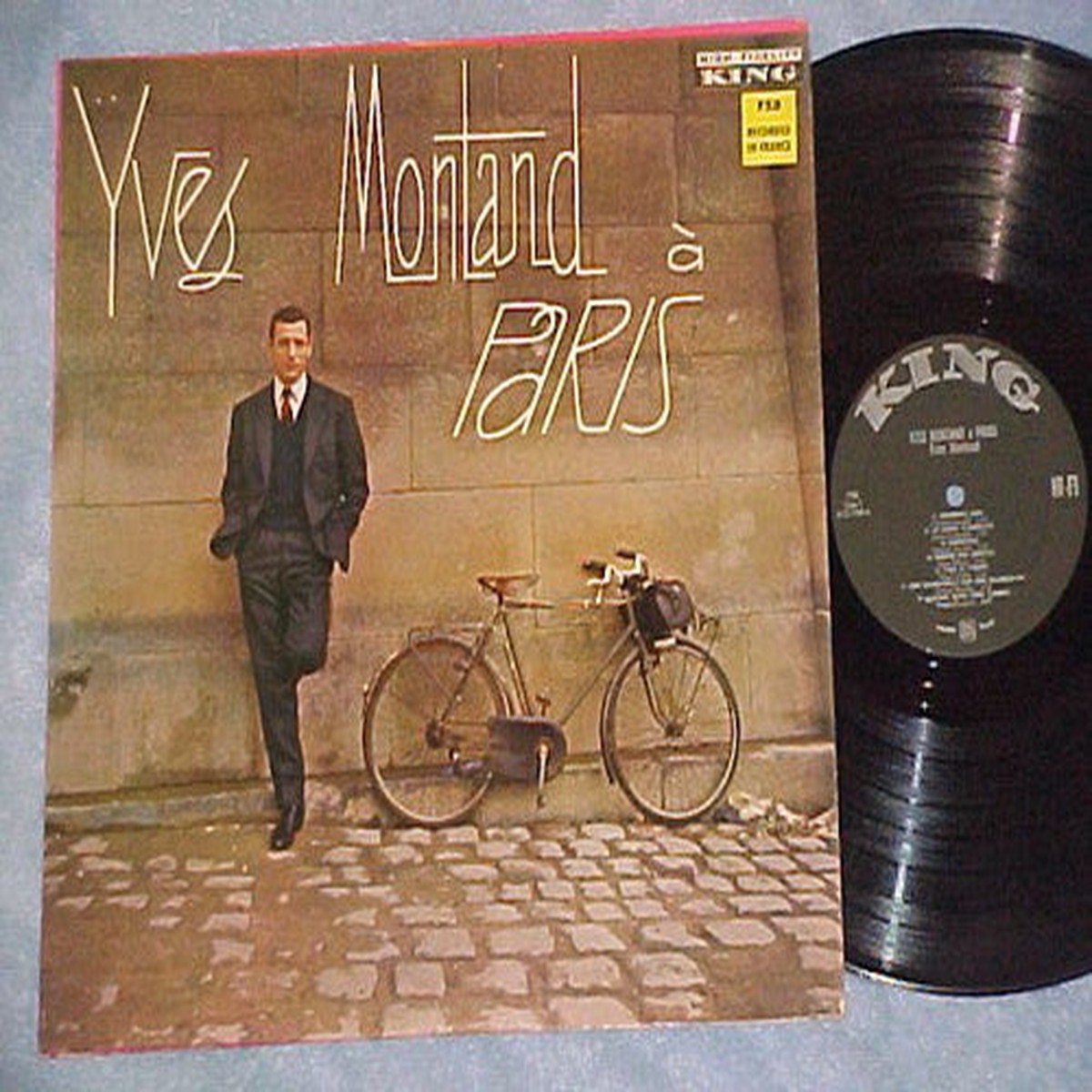 Yves Montand - Paris (LP Album) - USED