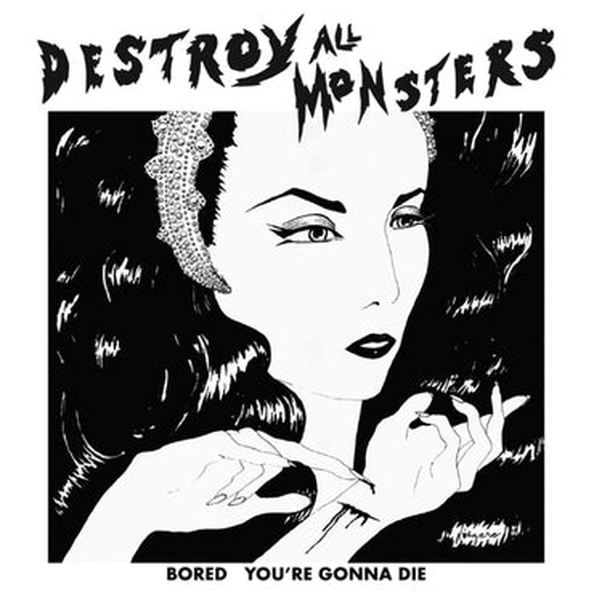 DESTROY ALL MONSTERS Bored bw Youre Gonna Die 7 (RSD 2019 WHITE Vinyl Limited 500) - NEW