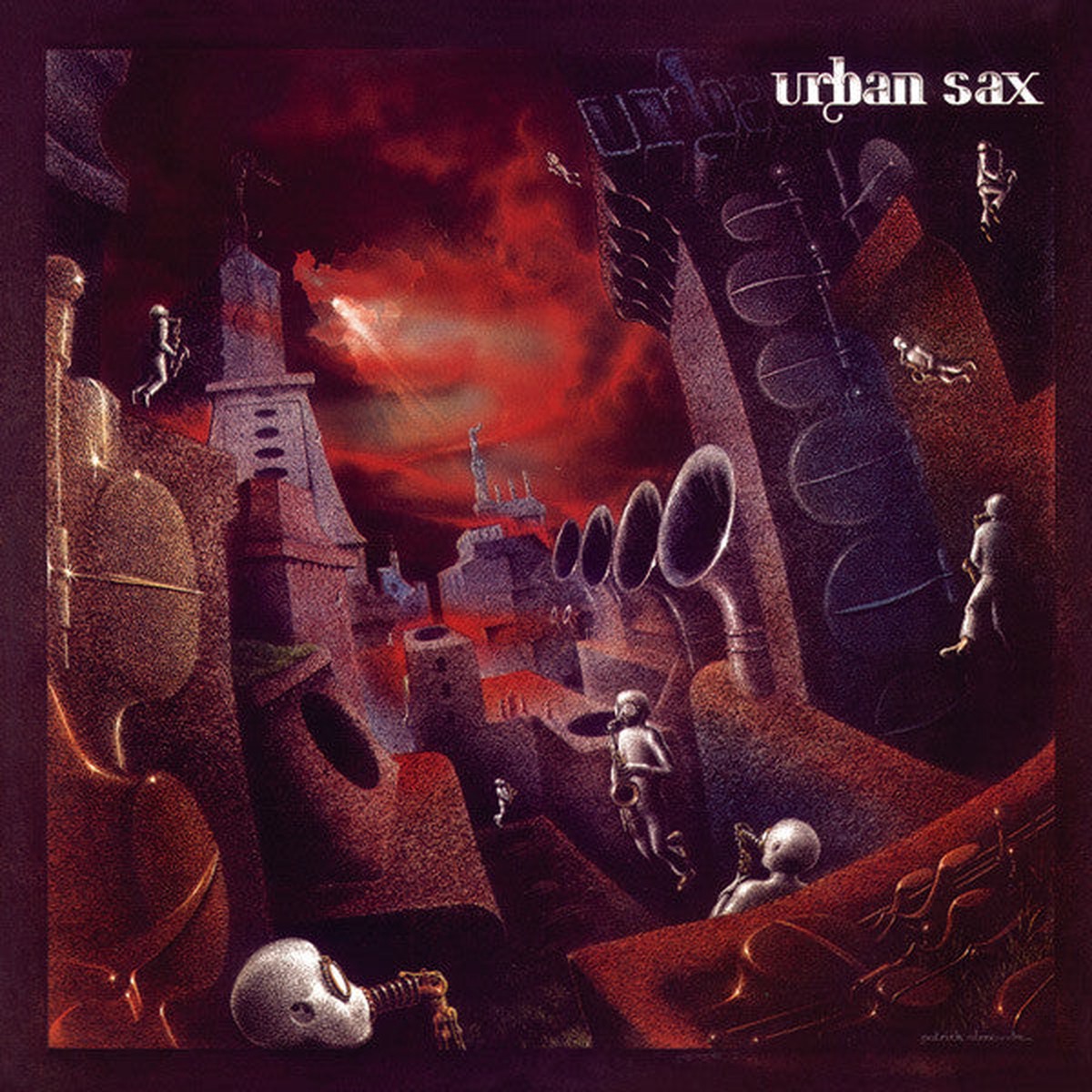 Urban Sax Gilbert Artman - Urban Sax 2 (LP Album RE DVD-V) - NEW