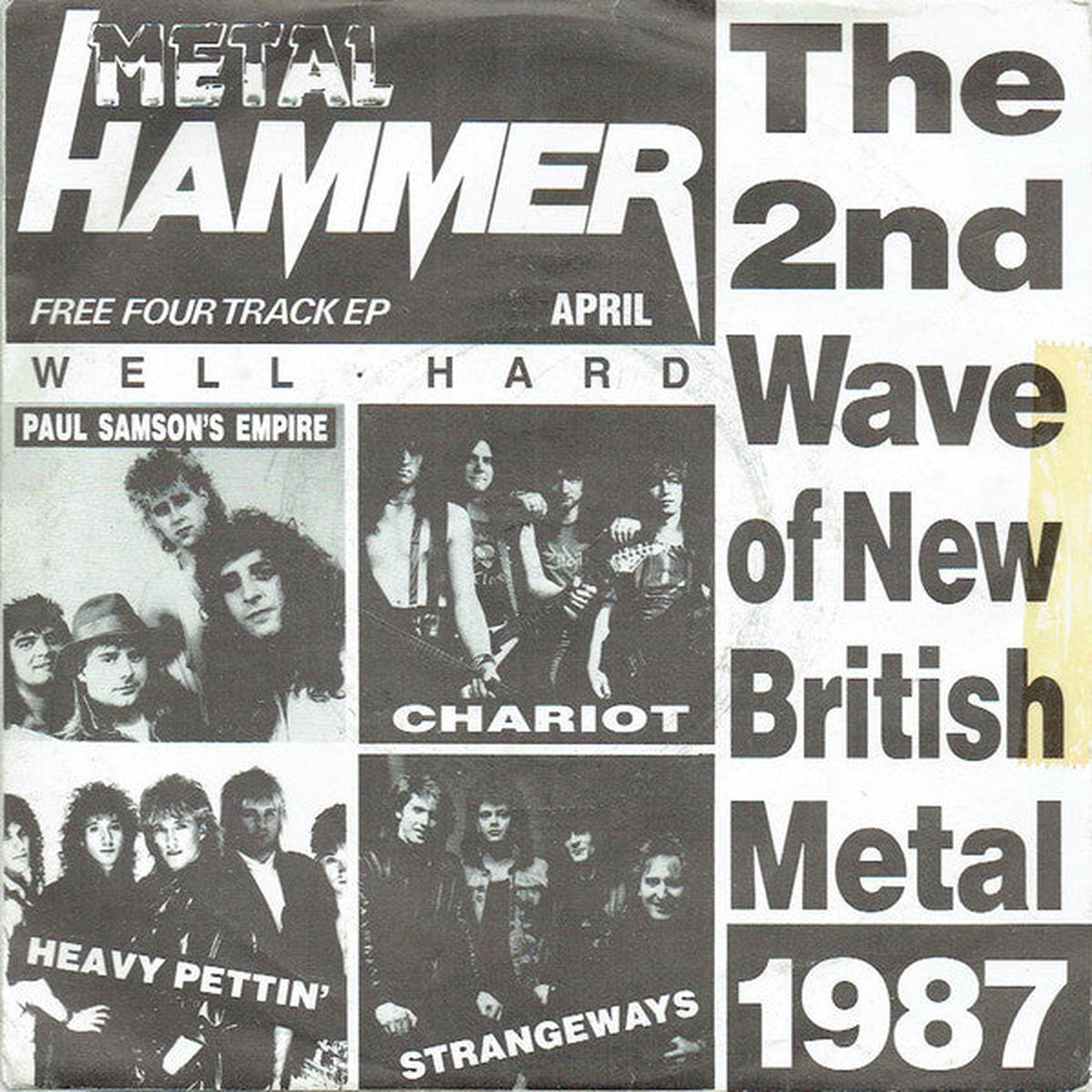 Various - The 2nd Wave Of New British Metal 1987 (7 EP Promo) - USED