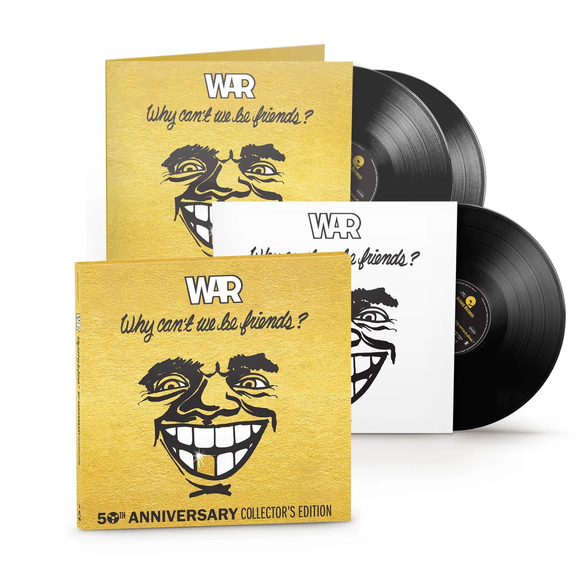 War - Why Cant We Be Friends 50th Anniversary Deluxe 3-lp