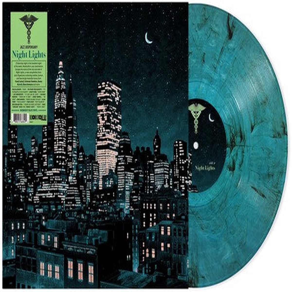Various Artists - Jazz Dispensary Night Lights Midnight Blue LP LIMIT 1 PER CUSTOMER