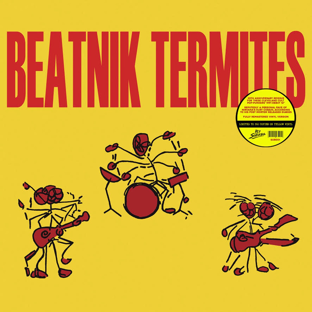 BEATNIK TERMITES - st (LP Album RE YELLOW VINYL) - NEW