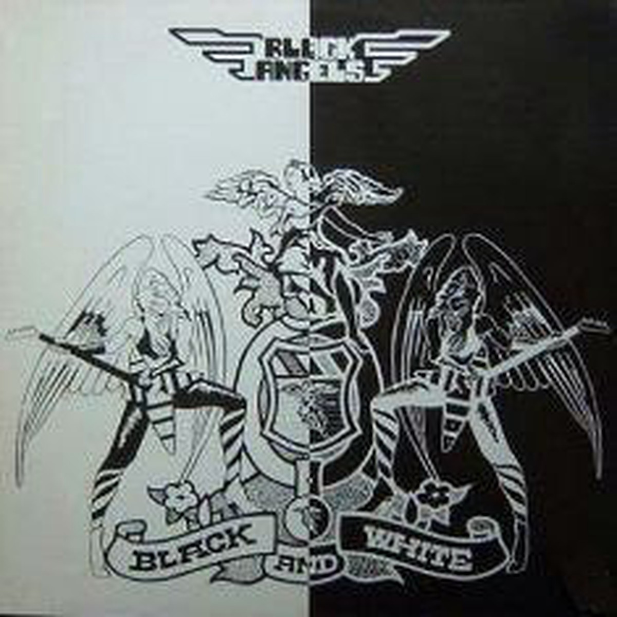 Black Angels (2) - Black And White (LP Album) - USED