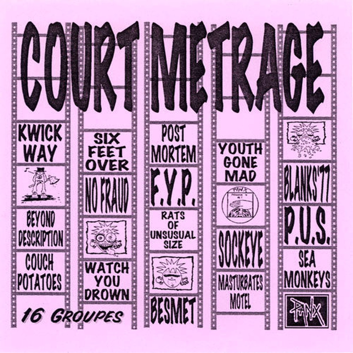 Various - Court Metrage (7 Comp) - USED