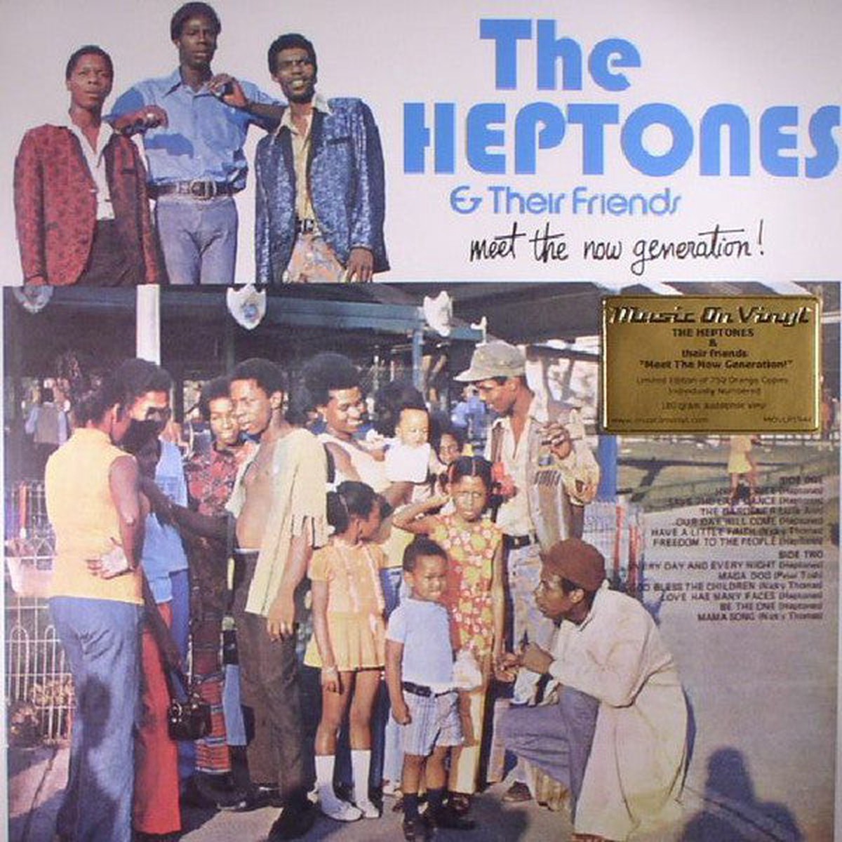 Various - The Heptones Their Friends - Meet The Now Generation (LP Comp Ltd Num RE Ora) - NEW